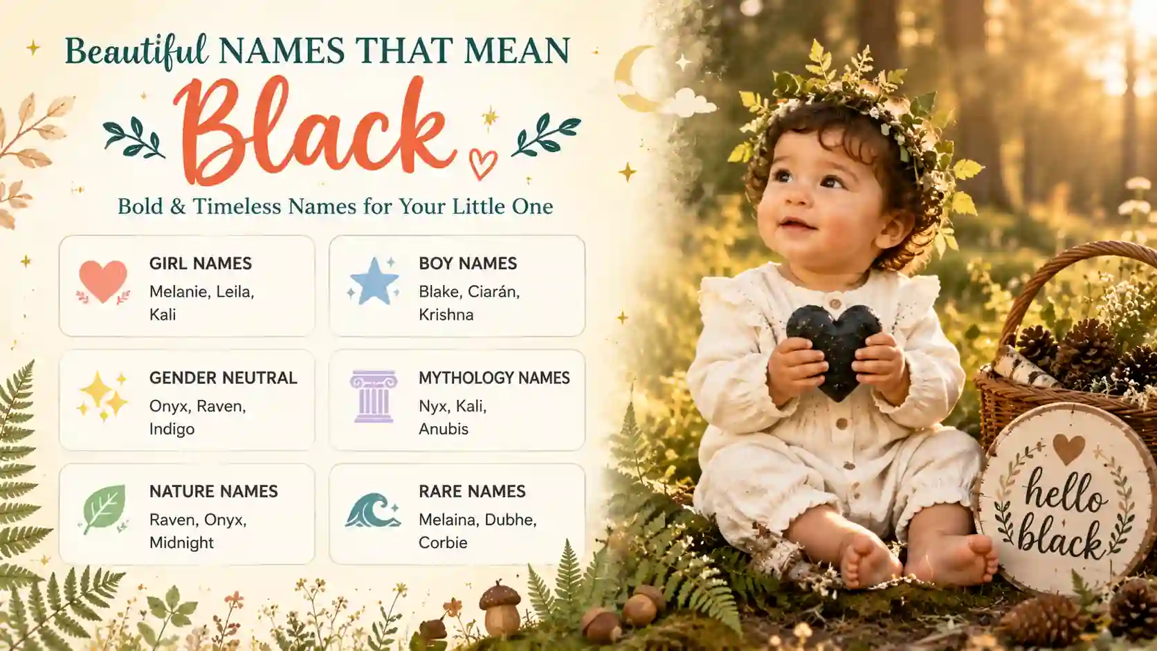 Names That Mean Black Names That Mean Black