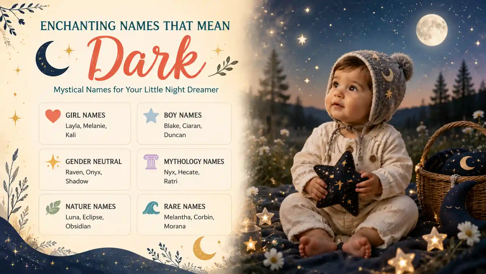 Names That Mean Dark Names That Mean Dark