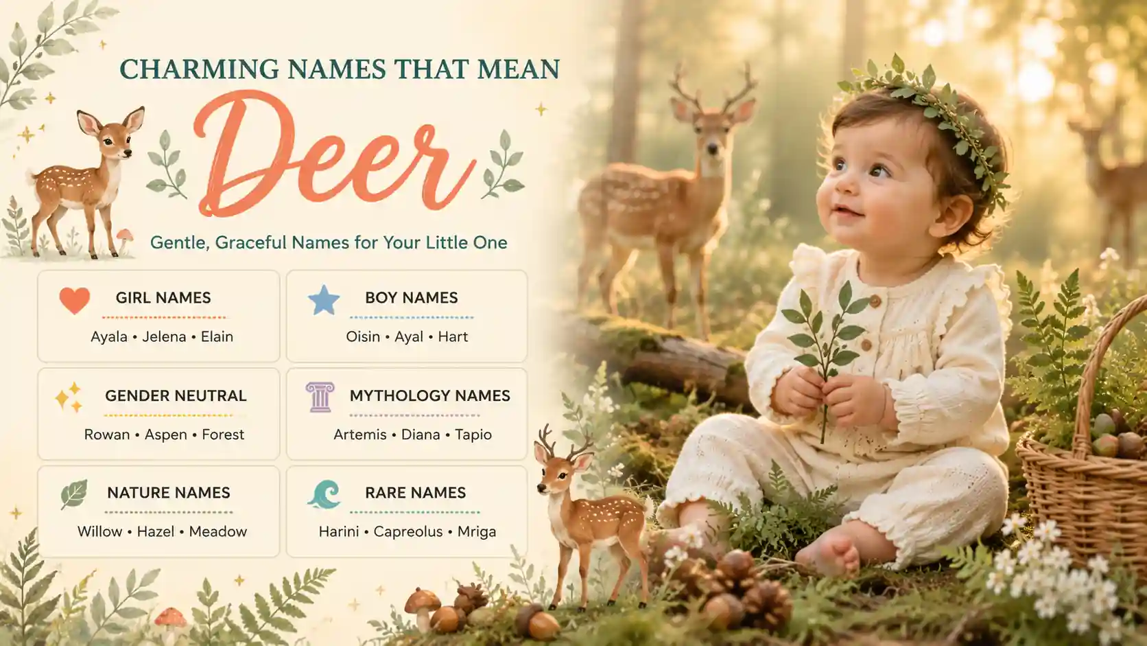 Names That Mean Deer Names That Mean Deer
