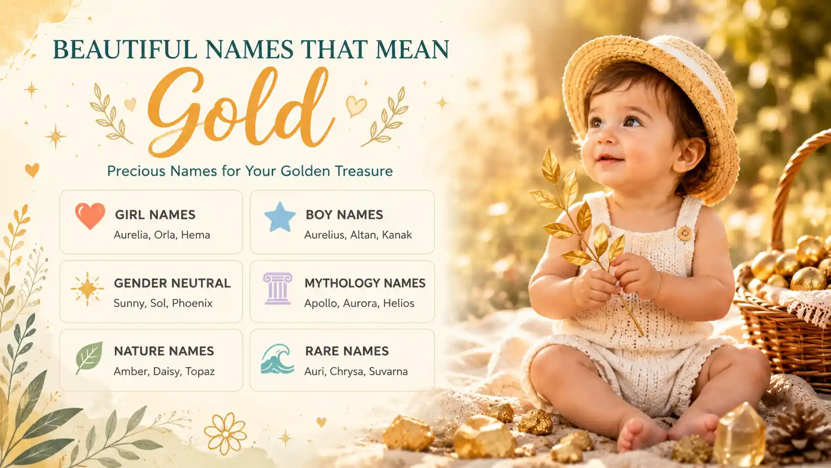 Names That Mean Gold Names That Mean Gold