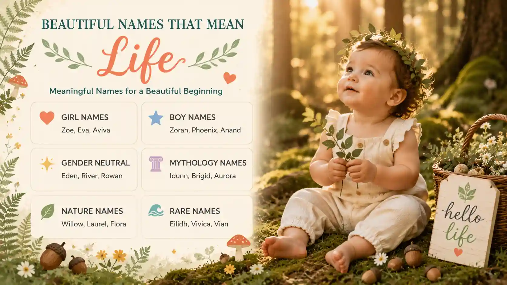 Names That Mean Life Names That Mean Life