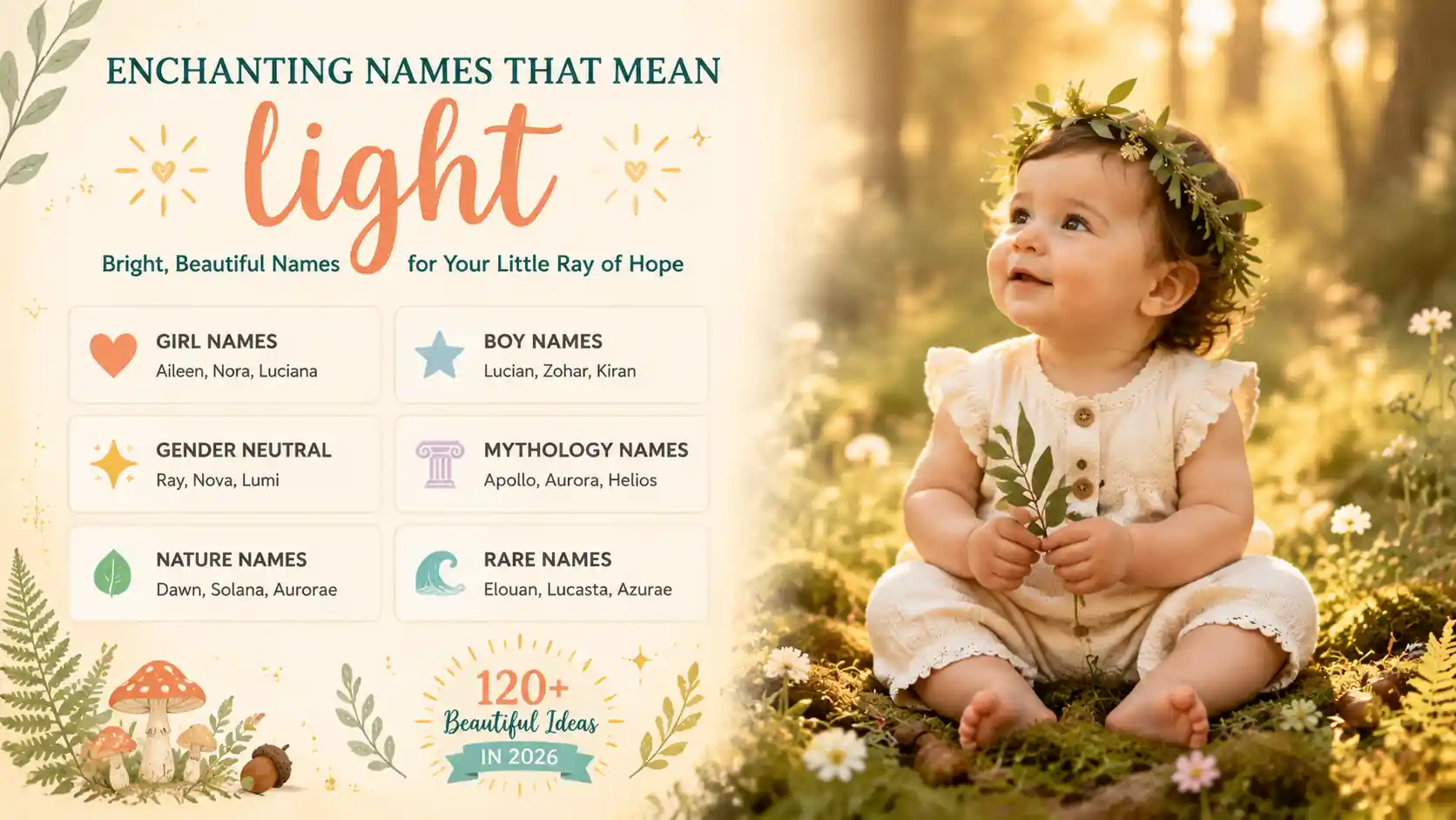 Names That Mean Light Baby Names 2026 Names That Mean Light Baby Names 2026
