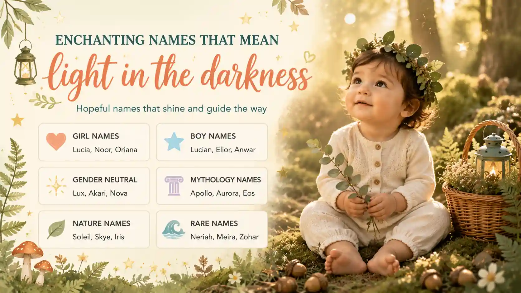 Names That Mean Light In The Darkness Names That Mean Light In The Darkness