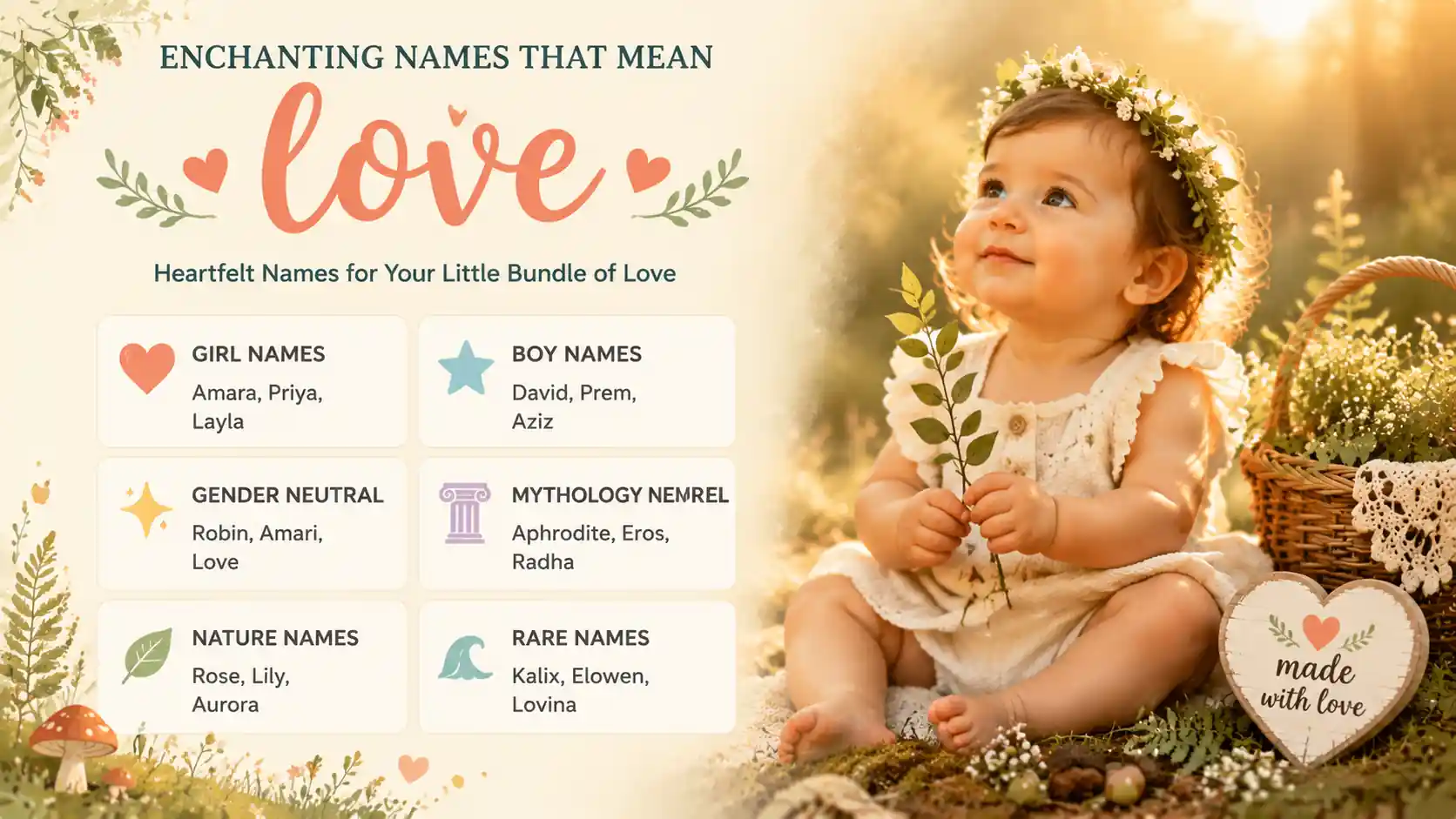 Names That Mean Love Names That Mean Love