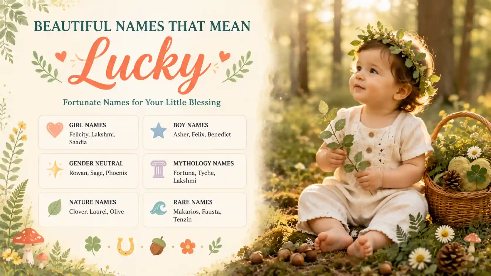 Names That Mean Lucky Names That Mean Lucky