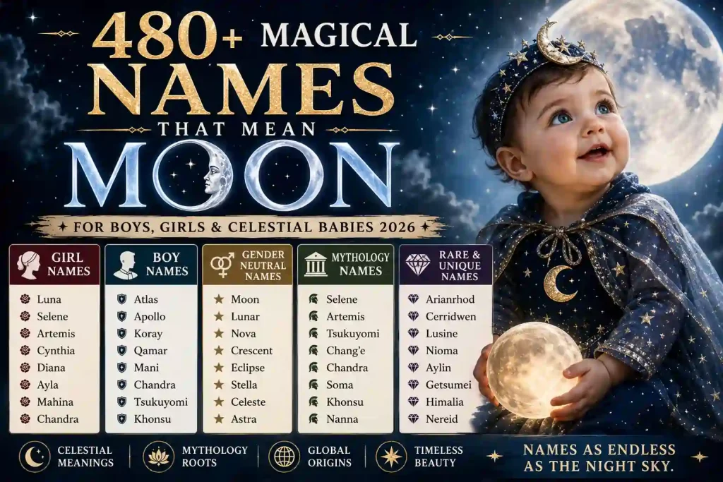 names that mean moon names that mean moon