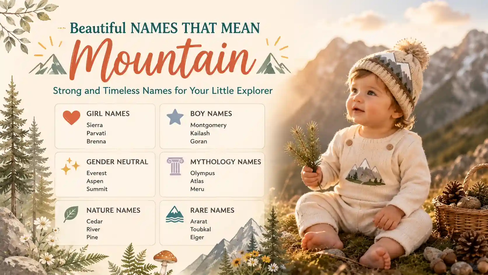 Names That Mean Mountain Names That Mean Mountain