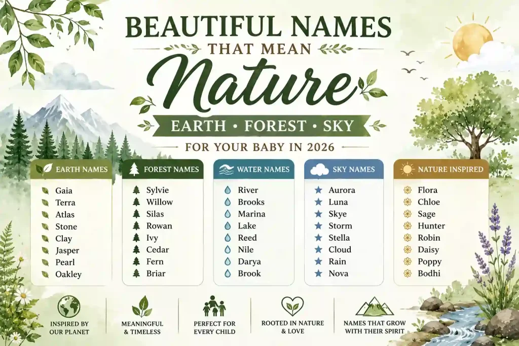 names that mean nature names that mean nature
