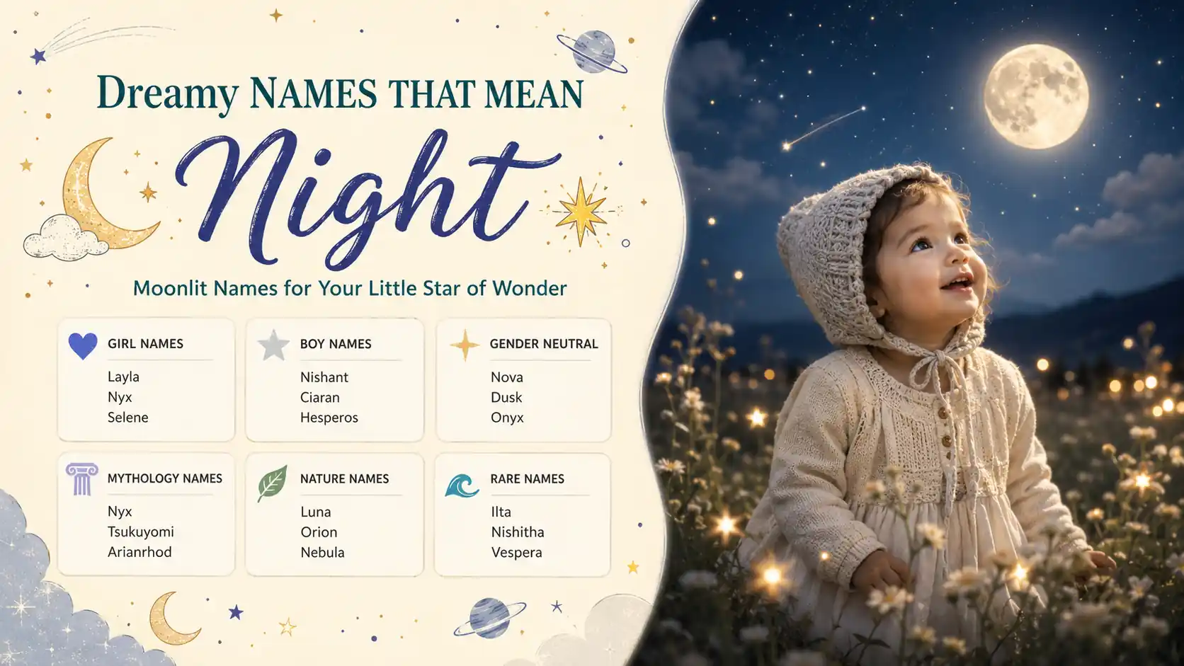 Names That Mean Night Names That Mean Night