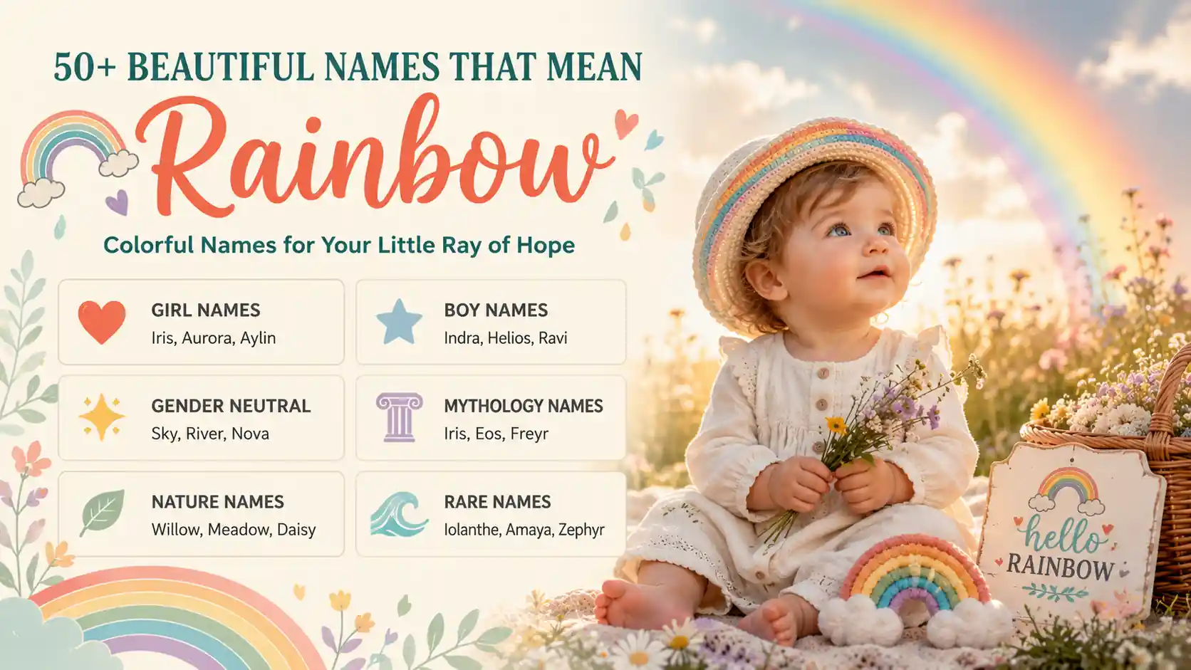 Names That Mean Rainbow Names That Mean Rainbow