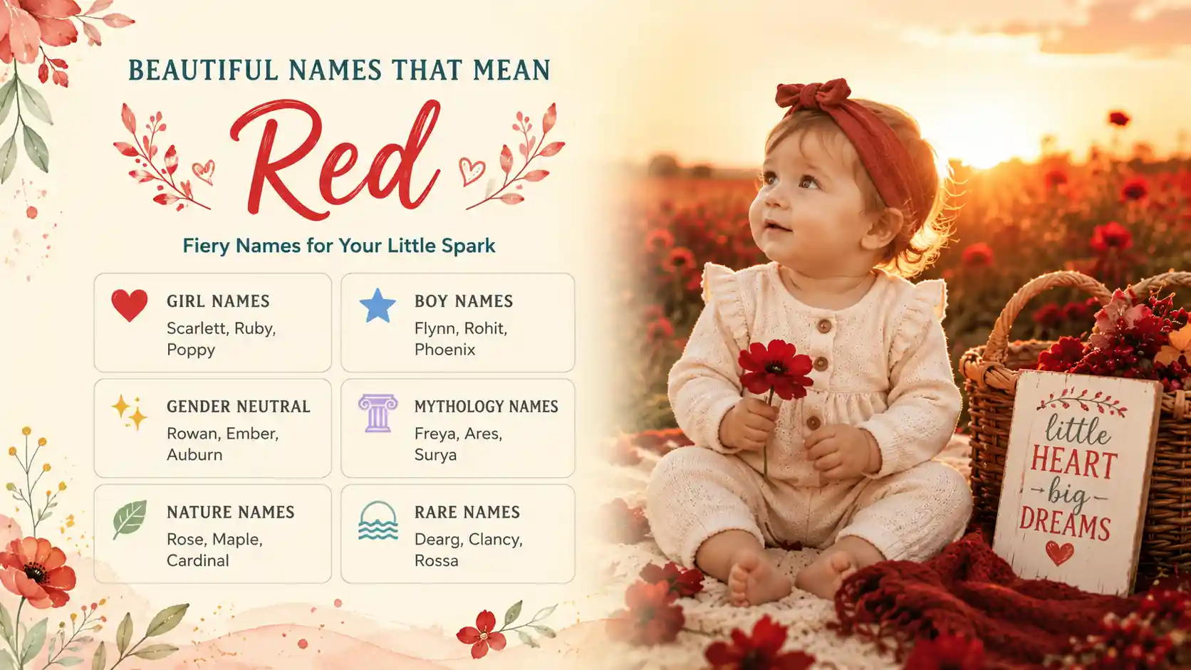 Names That Mean Red Names That Mean Red