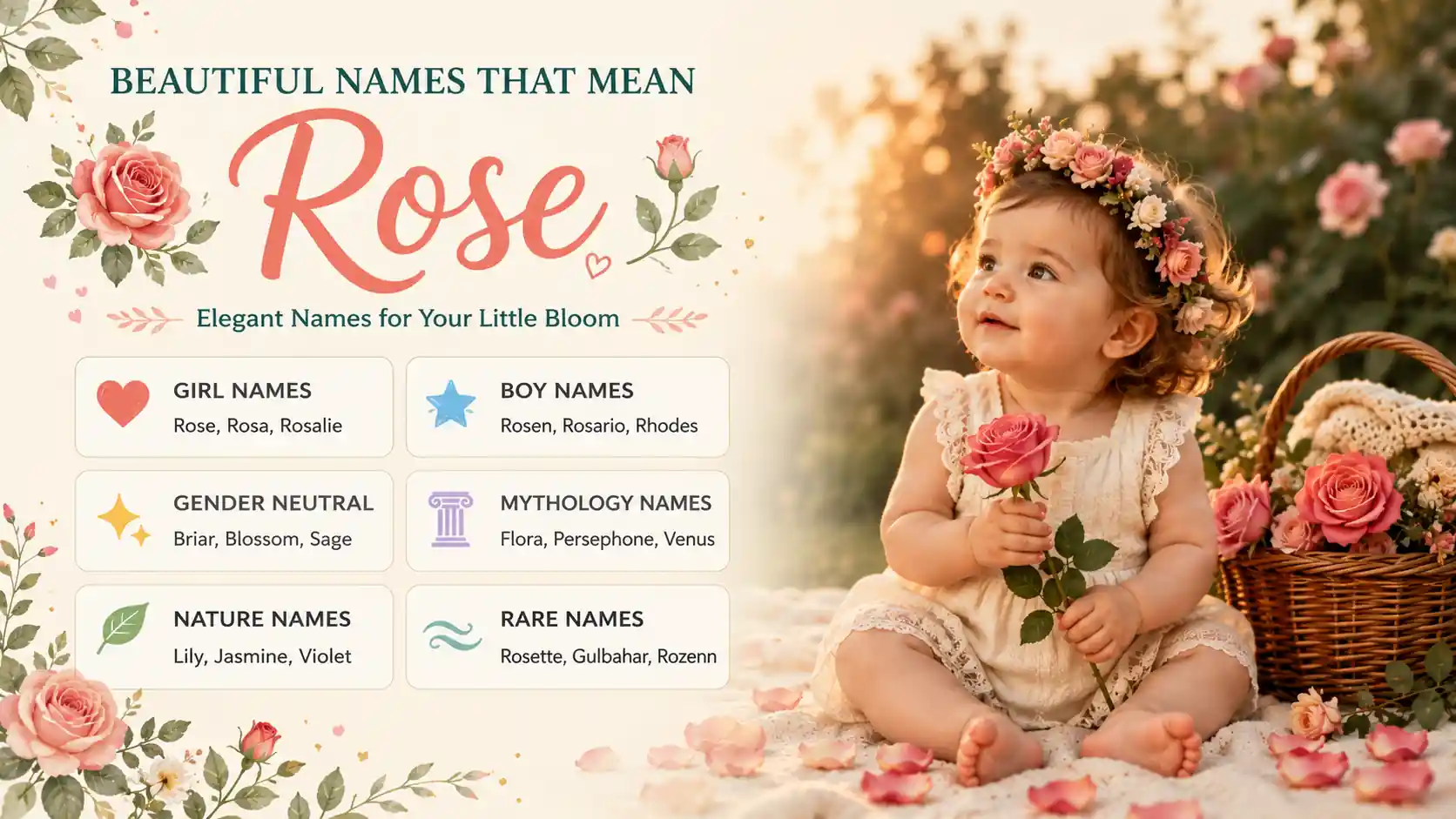 Names That Mean Rose Names That Mean Rose