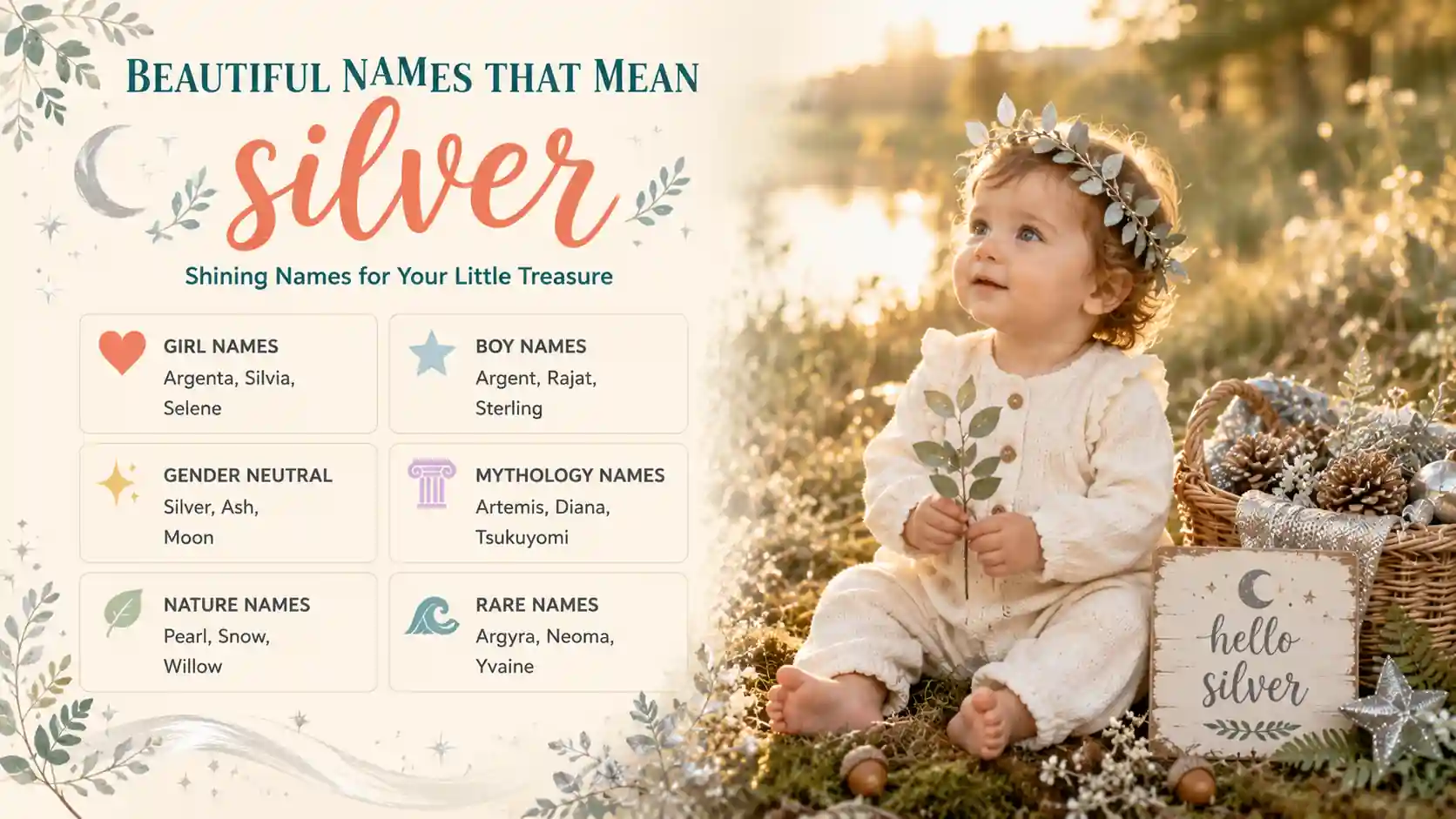 Names That Mean Silver Names That Mean Silver