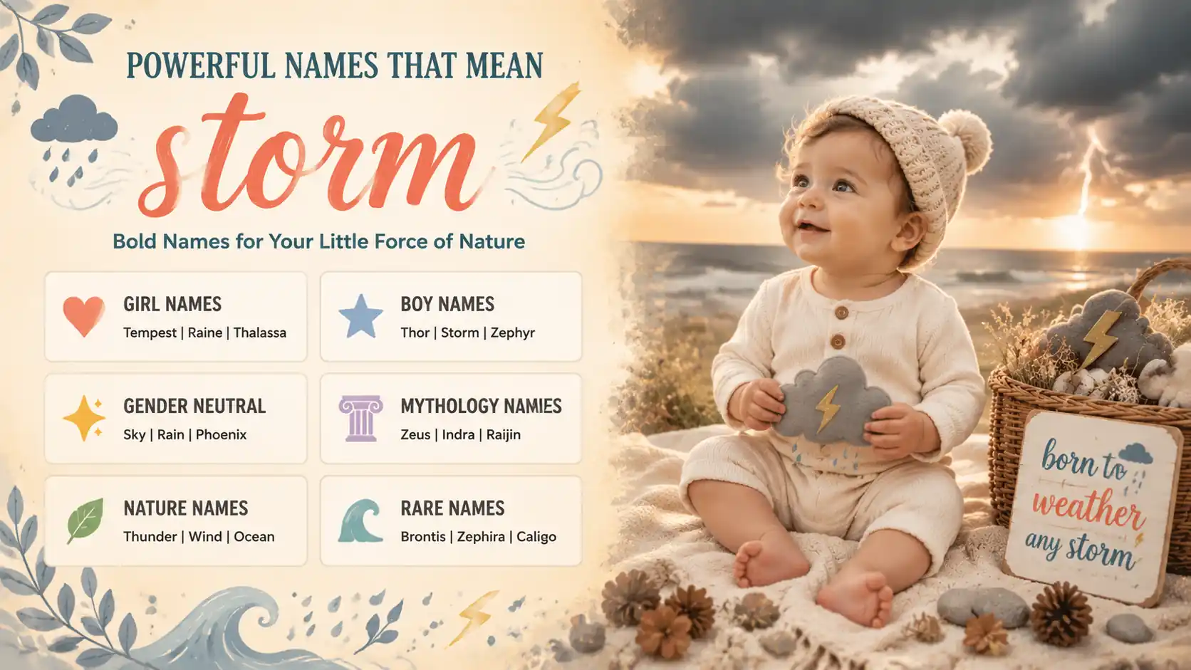 Names That Mean Storm Names That Mean Storm