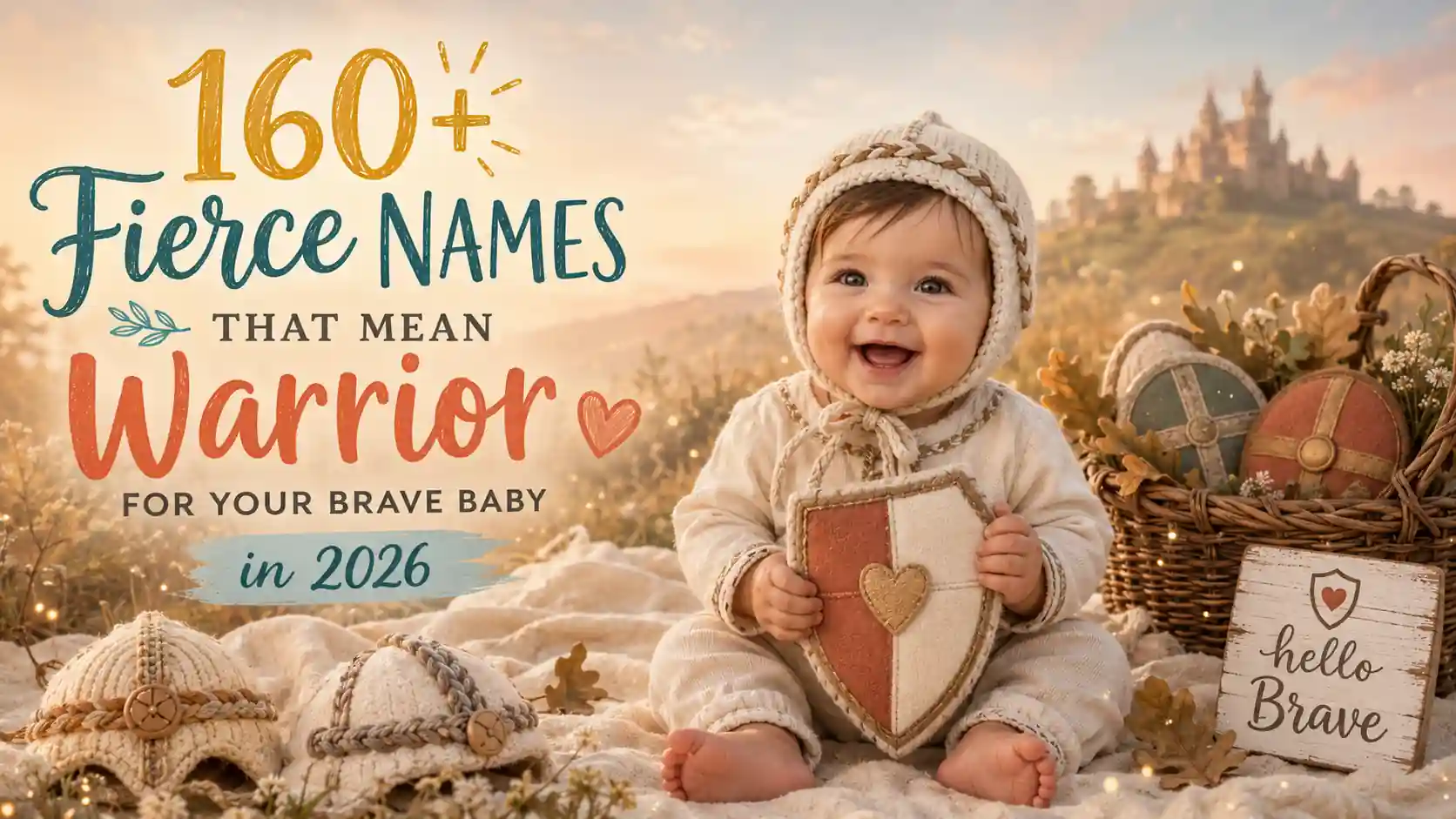 160+ Brave Names That Mean Warrior for Fierce Babies 2026