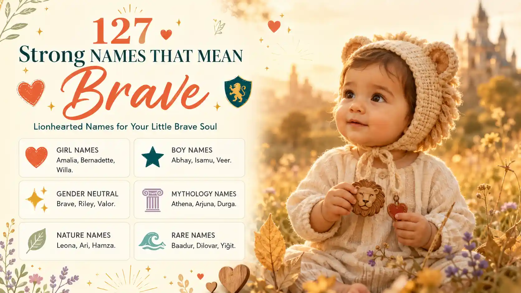 Names That Mean Brave Names That Mean Brave