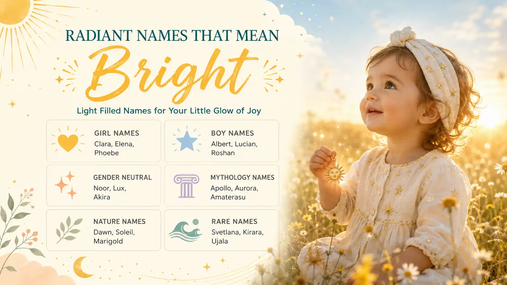 Names That Mean Bright Names That Mean Bright