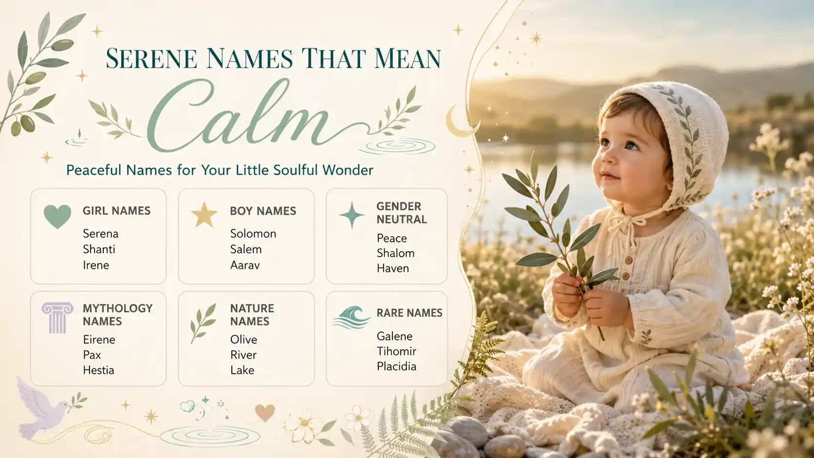 Names That Mean Calm Names That Mean Calm