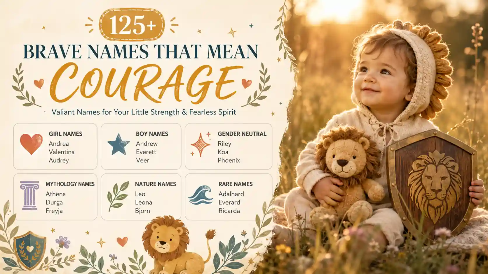 Names That Mean Courage Names That Mean Courage