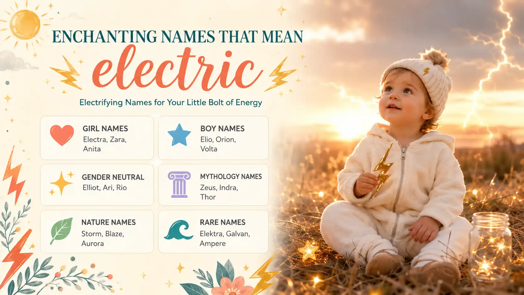Names That Mean Electric Names That Mean Electric