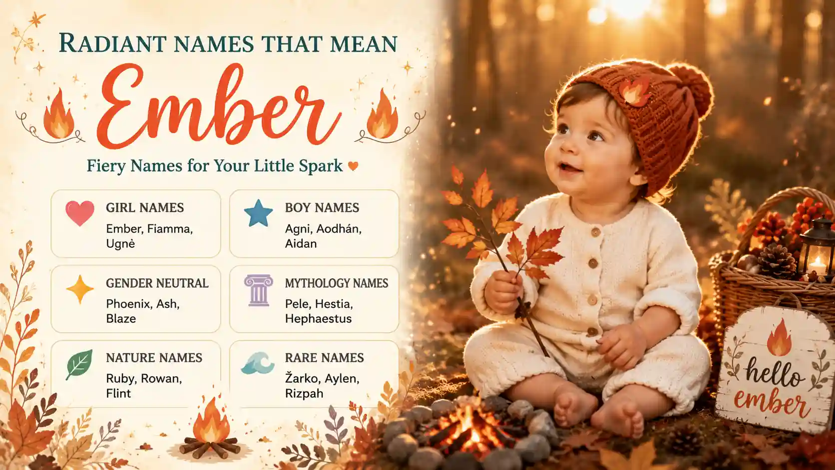 Names That Mean Ember Names That Mean Ember