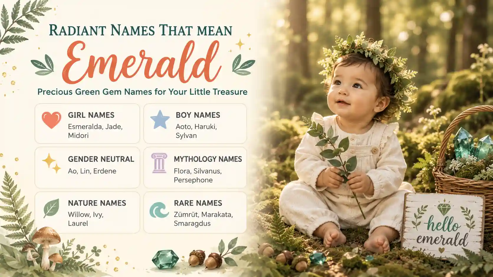 Names That Mean Emerald Names That Mean Emerald