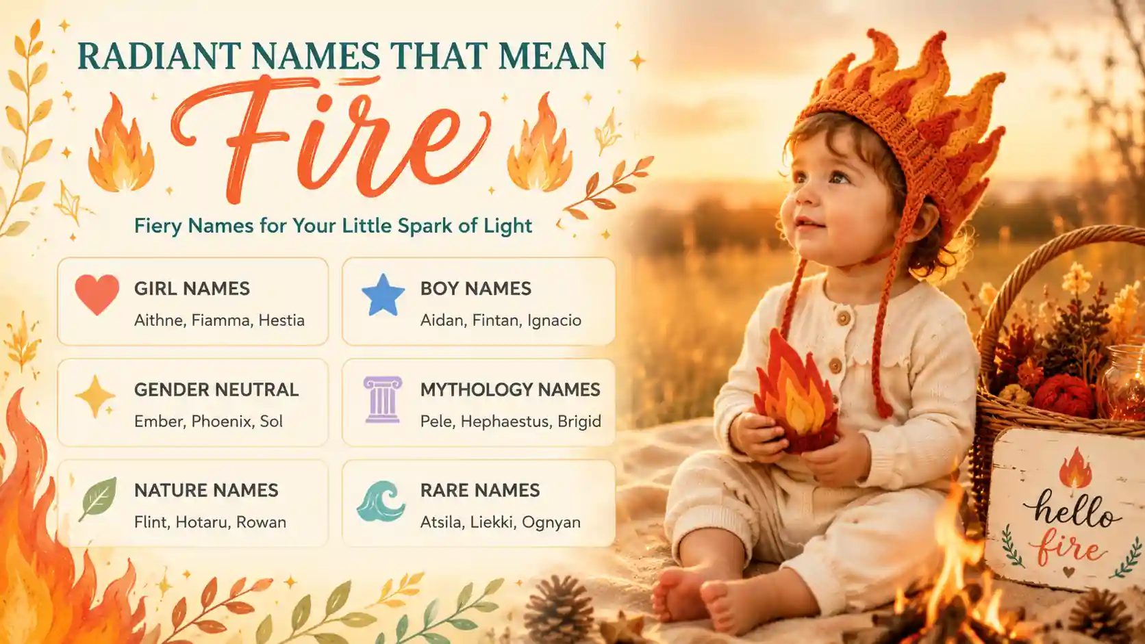 Names That Mean Fire Names That Mean Fire