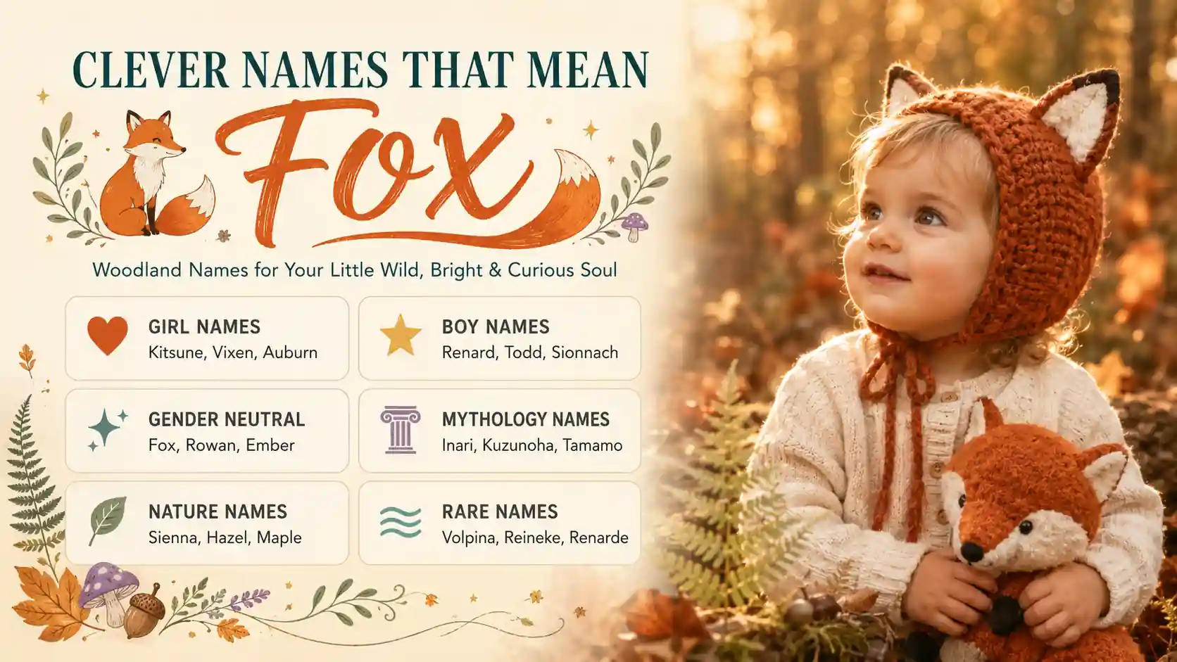 Names That Mean Fox Names That Mean Fox