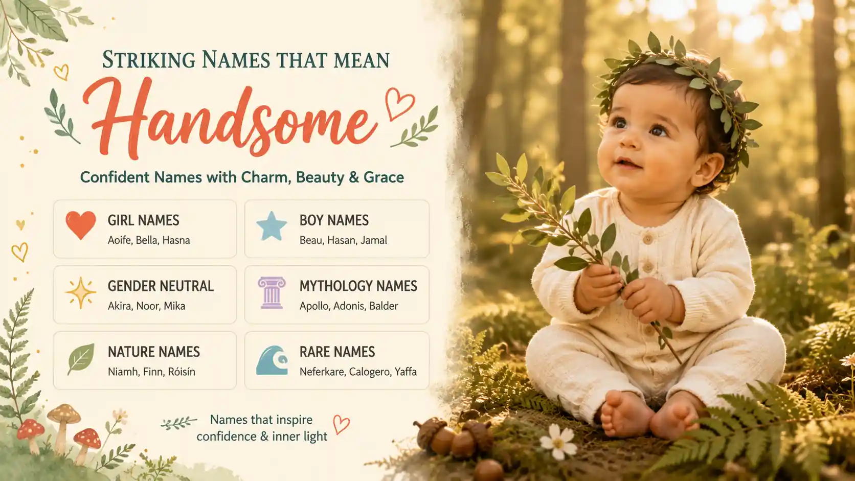 Names That Mean Handsome Names That Mean Handsome