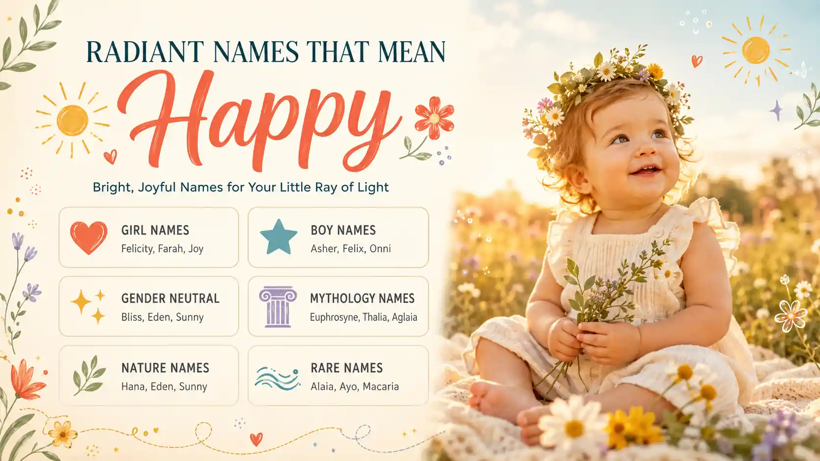 Names That Mean Happy Names That Mean Happy
