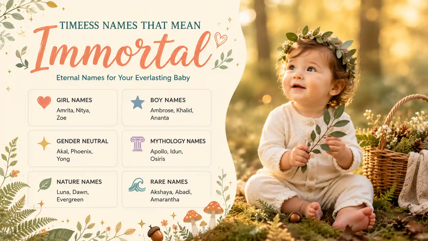 Names That Mean Immortal Names That Mean Immortal