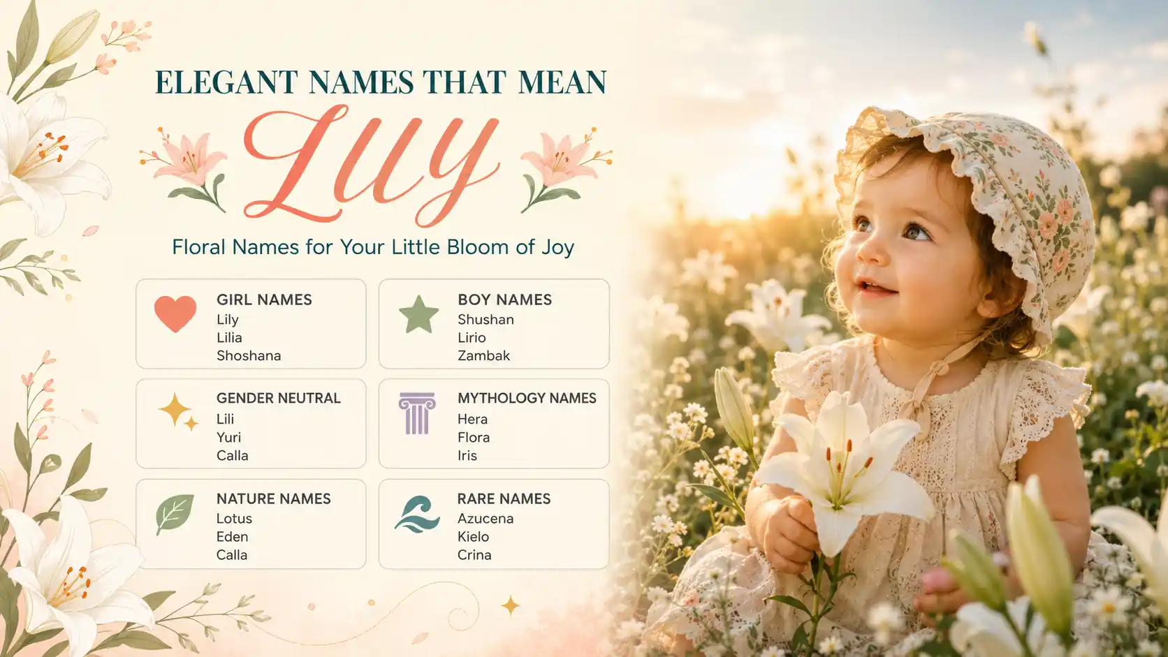 Names That Mean Lily Names That Mean Lily