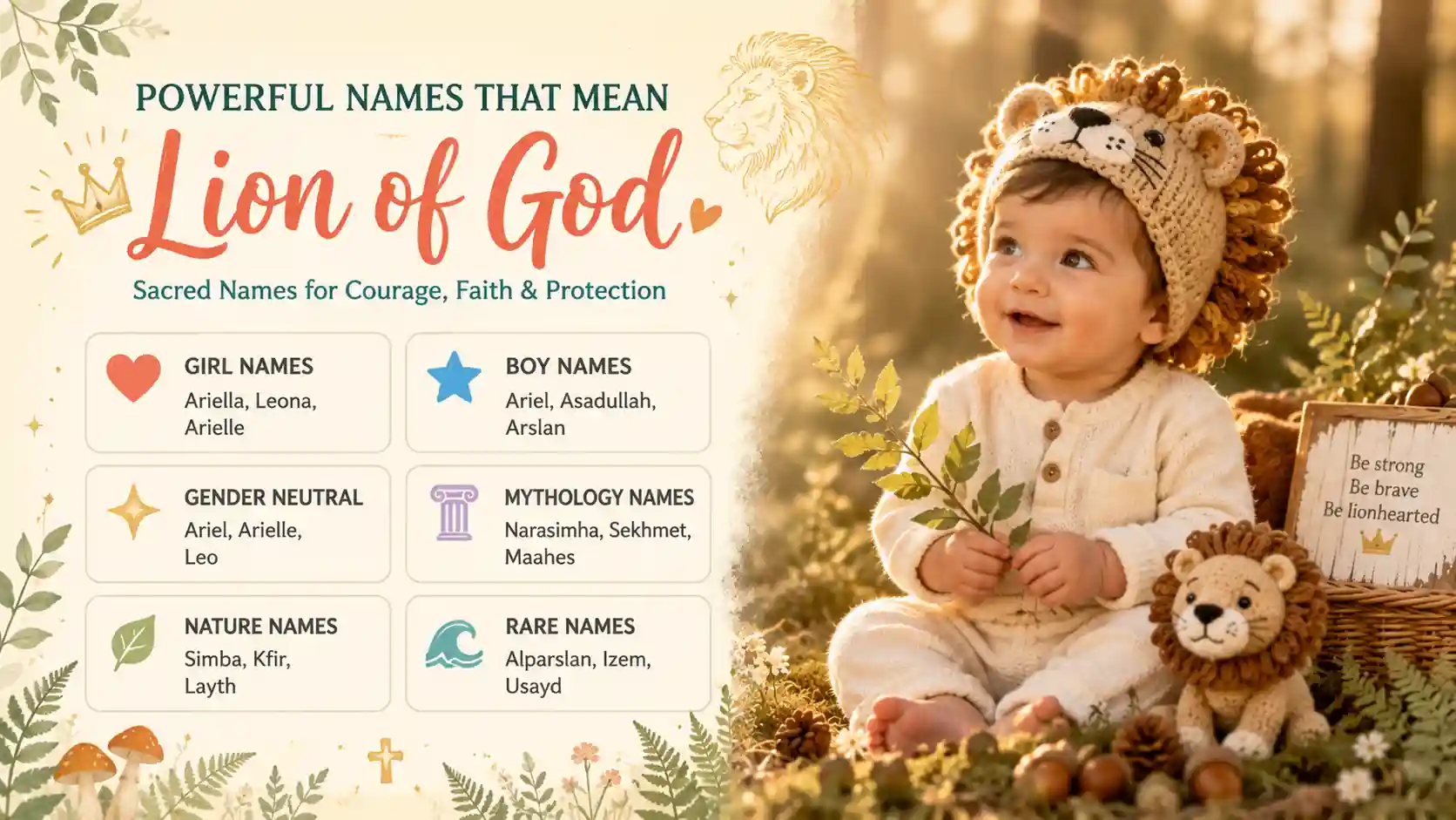 Names That Mean Lion Of God Names That Mean Lion Of God