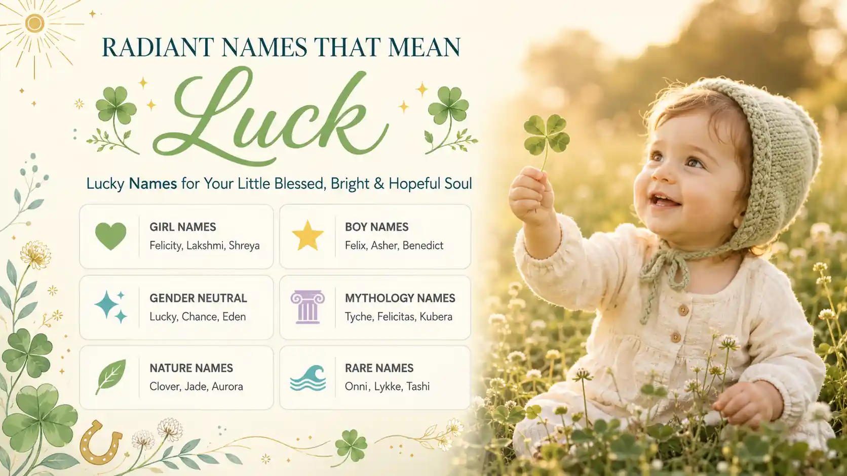 Names That Mean Luck Names That Mean Luck