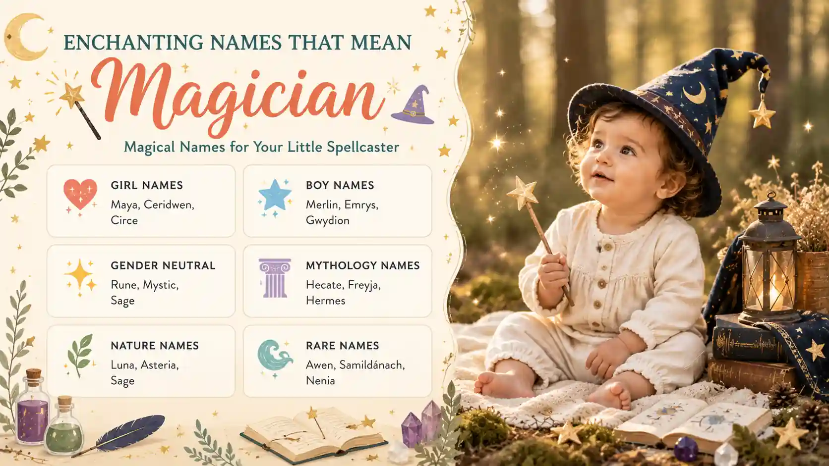Names That Mean Magician Names That Mean Magician