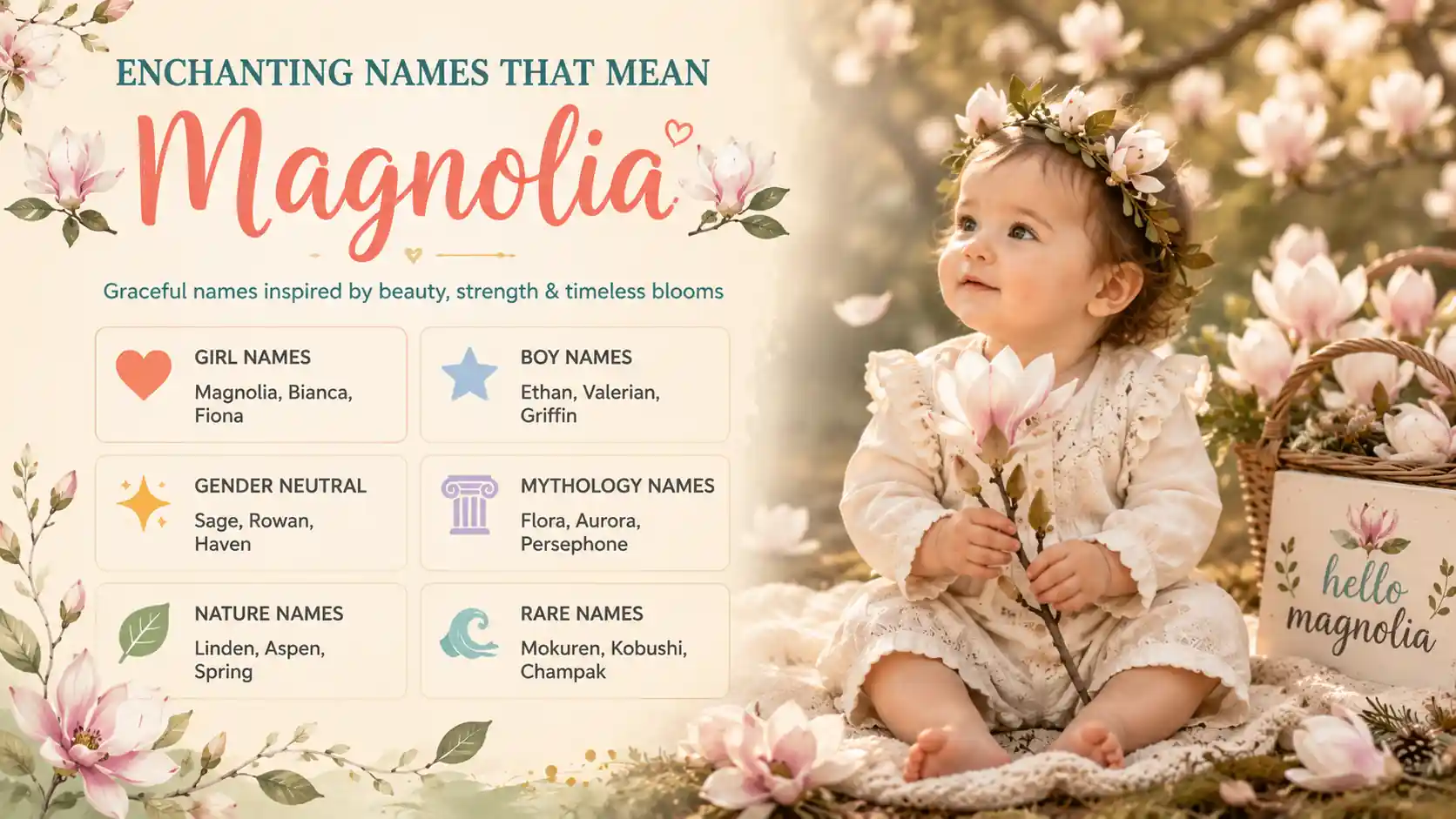 Names That Mean Magnolia Names That Mean Magnolia