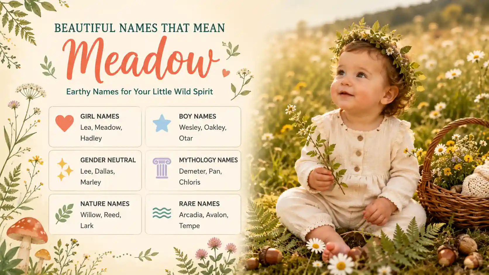 Names That Mean Meadow Names That Mean Meadow