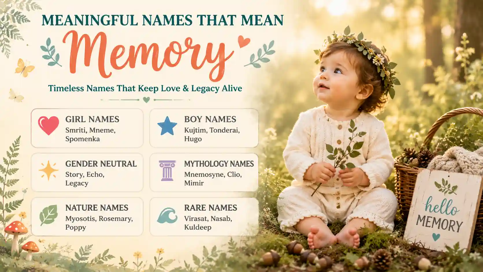 Names That Mean Memory Names That Mean Memory