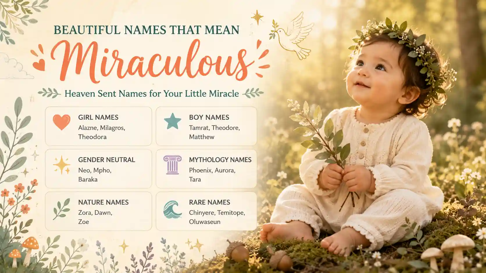 Names That Mean Miraculous Names That Mean Miraculous