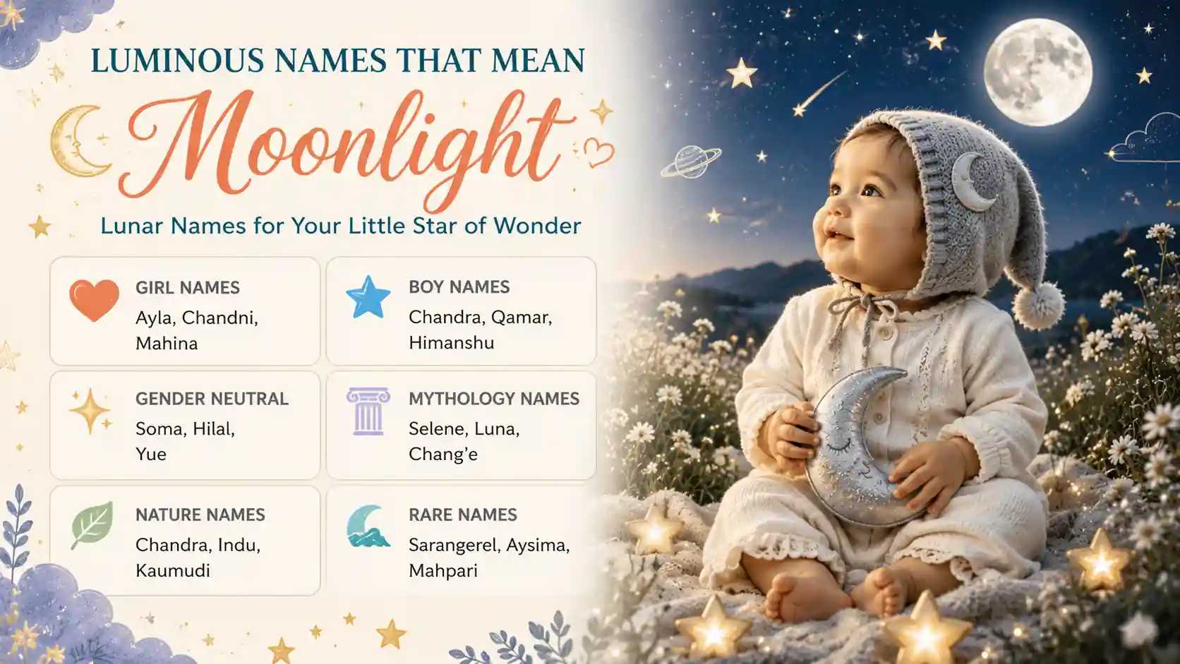 Names That Mean Moonlight Names That Mean Moonlight