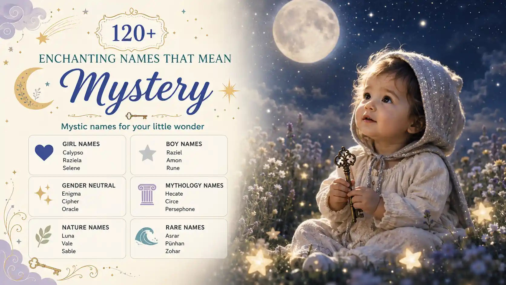 Names That Mean Mystery Names That Mean Mystery