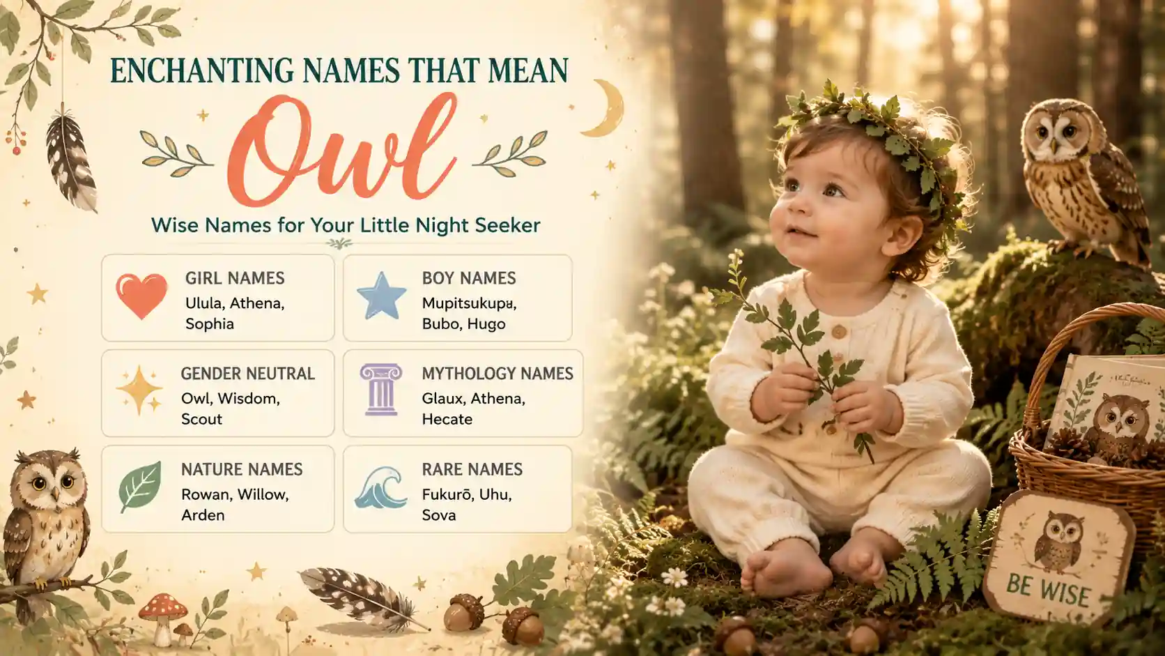 Names That Mean Owl Names That Mean Owl