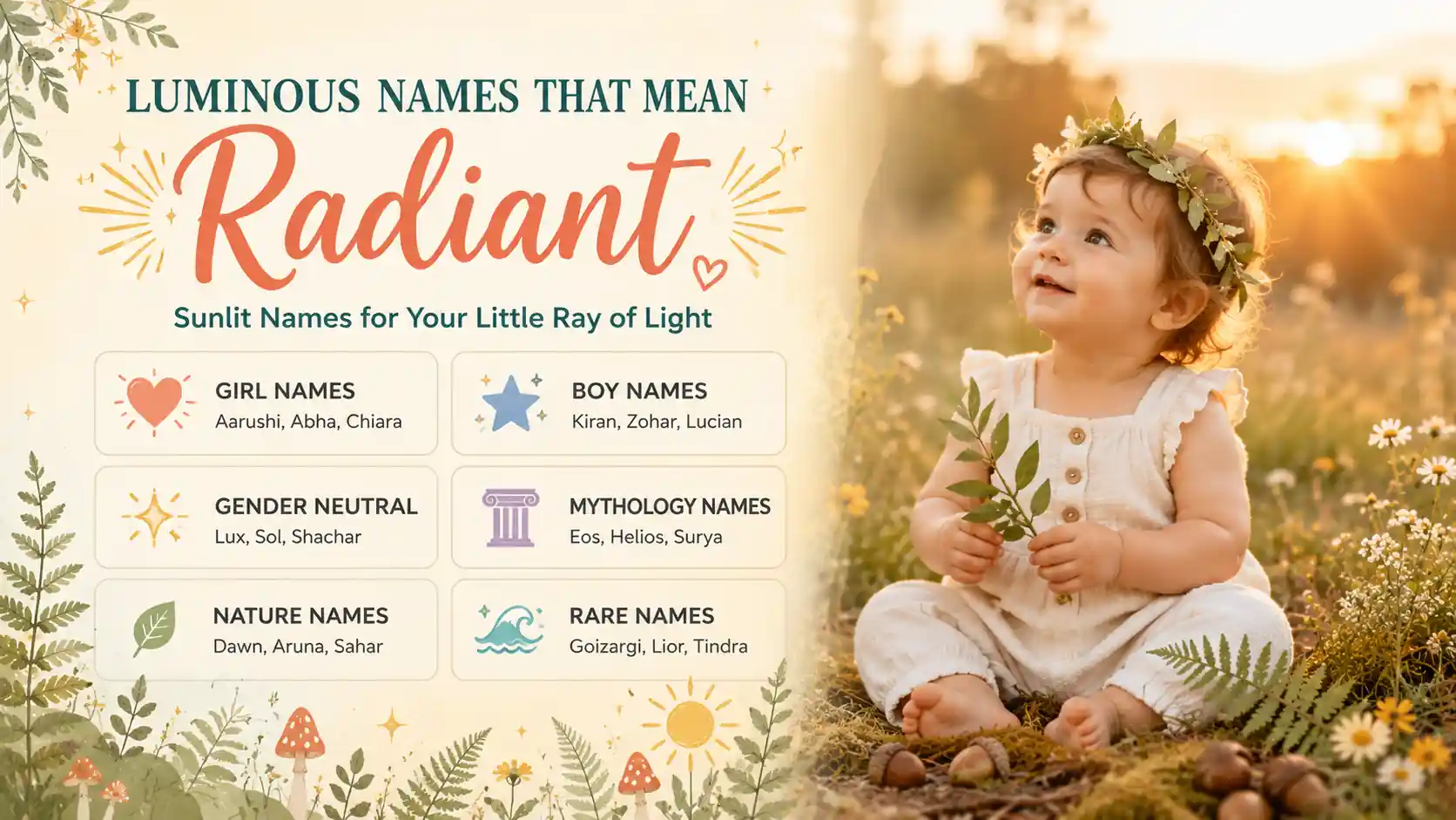 Names That Mean Radiant Names That Mean Radiant