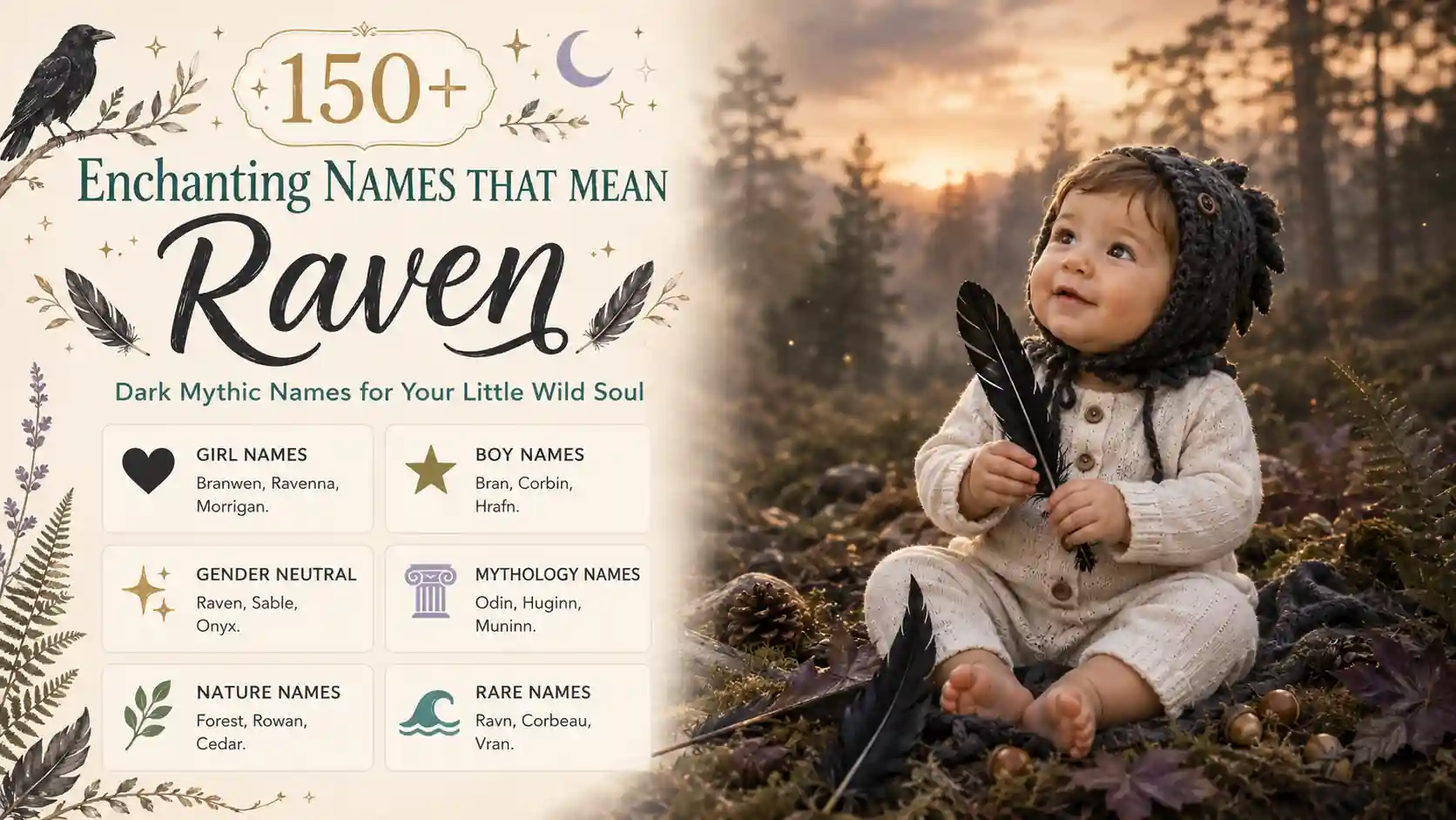 Names That Mean Raven Names That Mean Raven