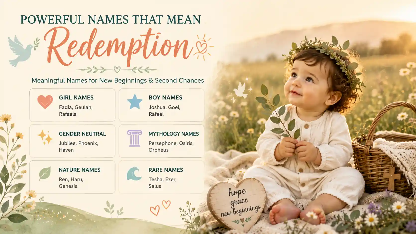 Names That Mean Redemption Names That Mean Redemption