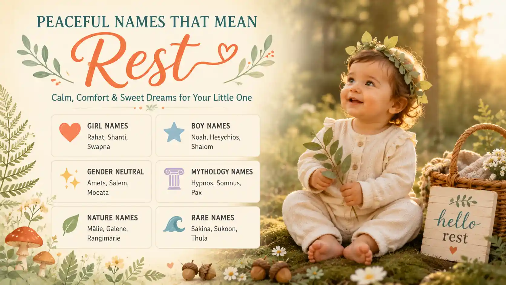 Names That Mean Rest Names That Mean Rest