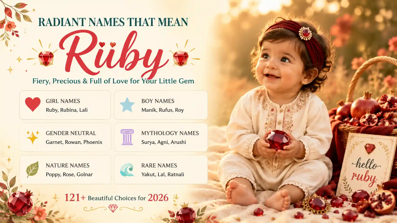 Names That Mean Ruby Names That Mean Ruby