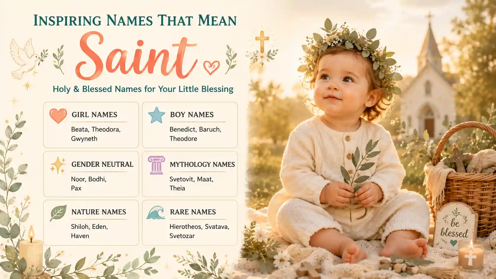 Names That Mean Saint Names That Mean Saint