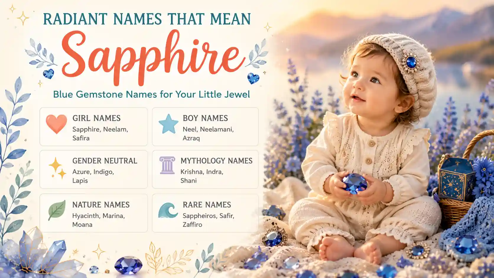 Names That Mean Sapphire Names That Mean Sapphire