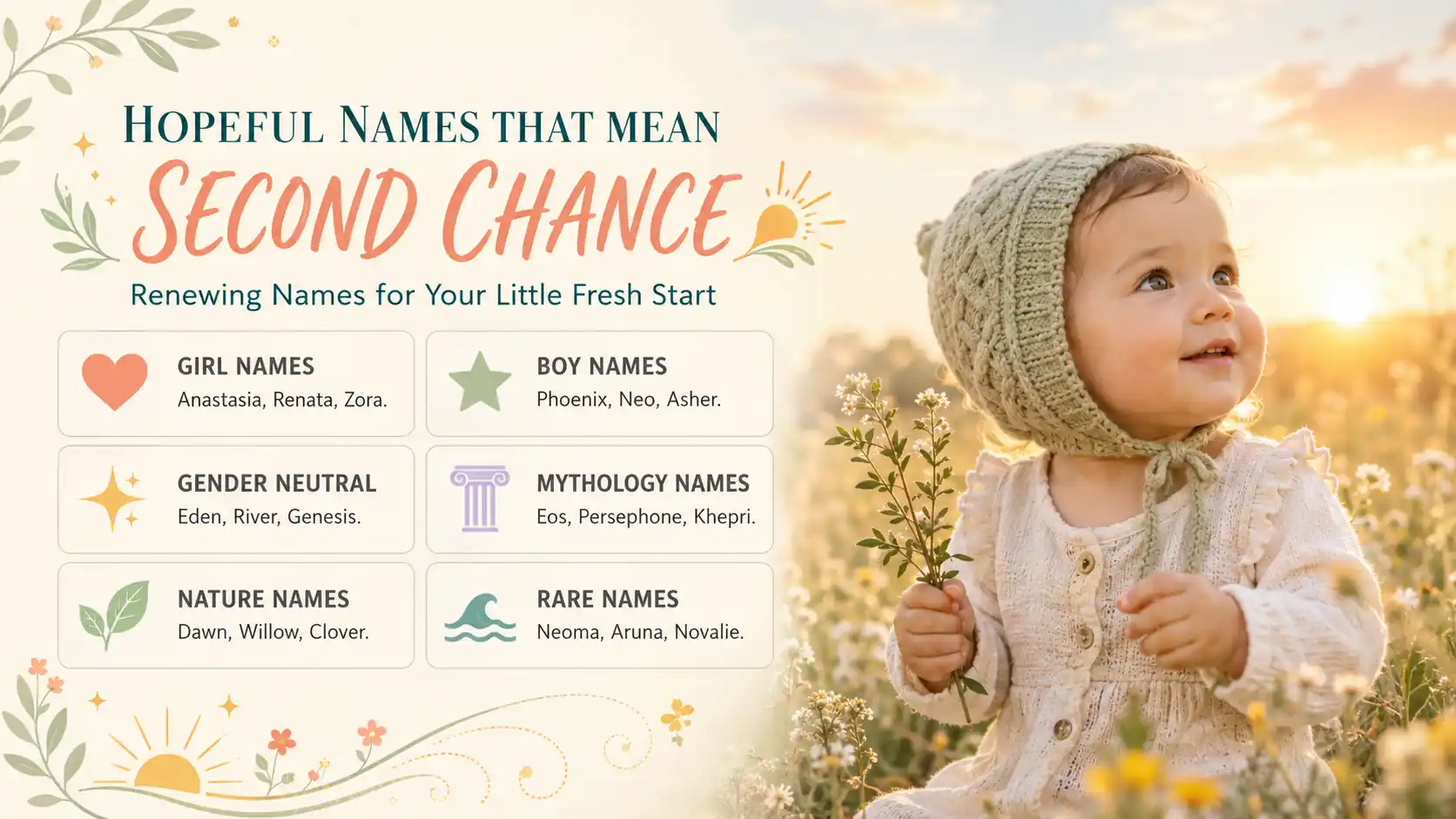 Names That Mean Second Chance Names That Mean Second Chance
